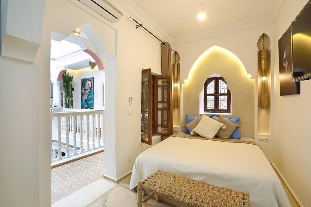 Riad El Khir En Centre Ville Rooftop Et Bassin Марракеш Экстерьер фото