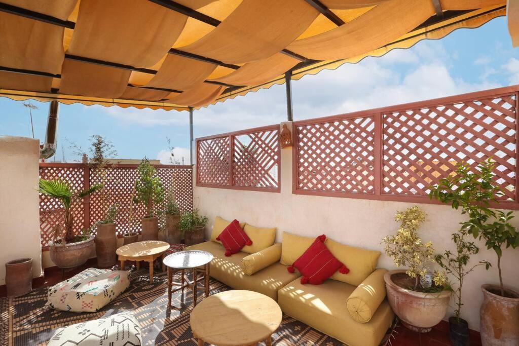 Riad El Khir En Centre Ville Rooftop Et Bassin Марракеш Экстерьер фото